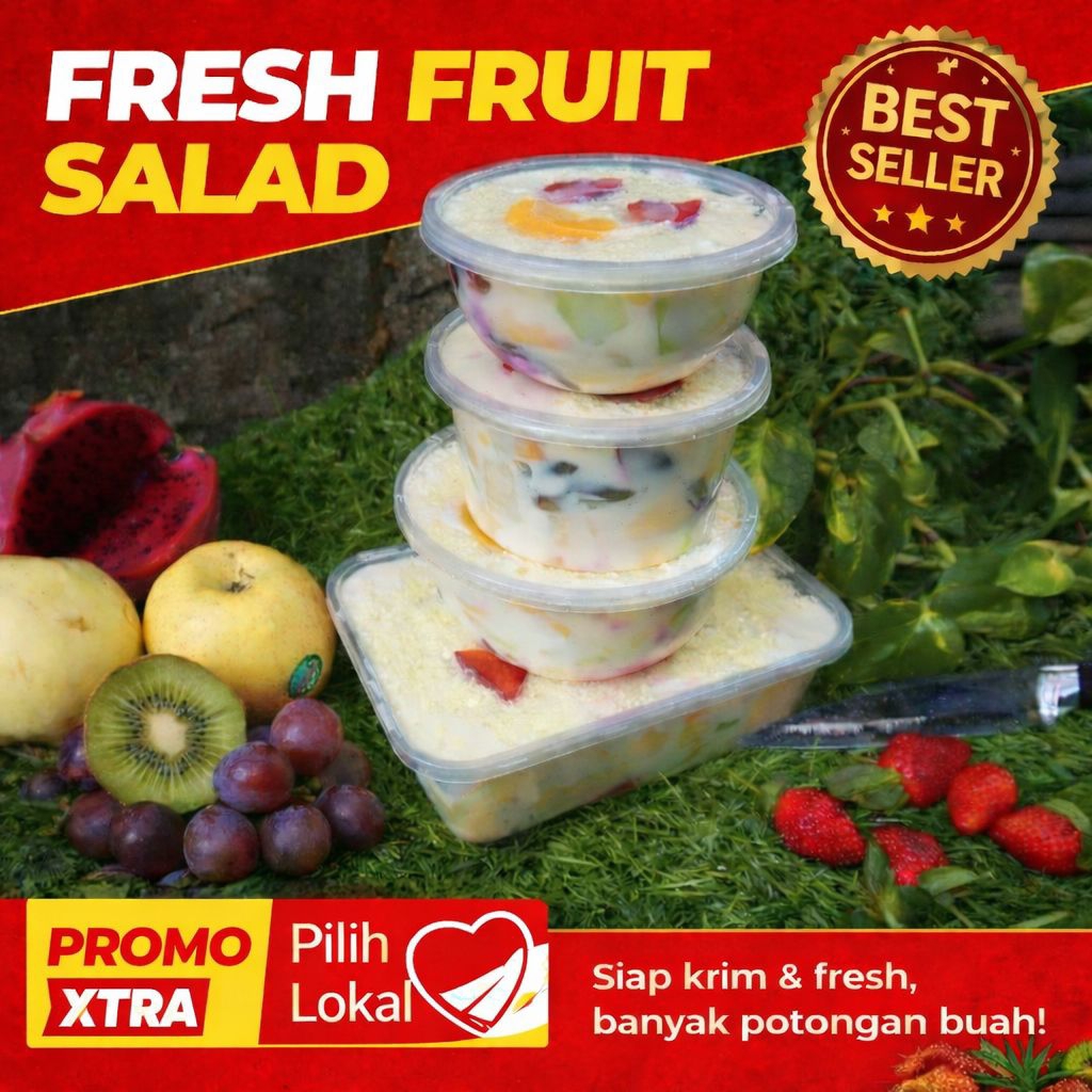 SALAD BUAH PREMIUM UKURAN 200ML
