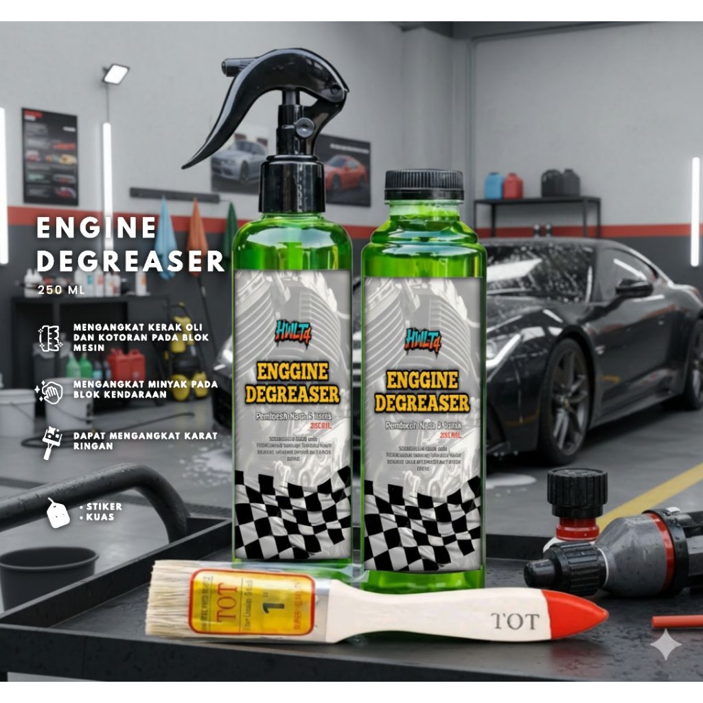 ENGGINE DEGREASER / PEMBERSIH KERAK MESIN / DETAILING