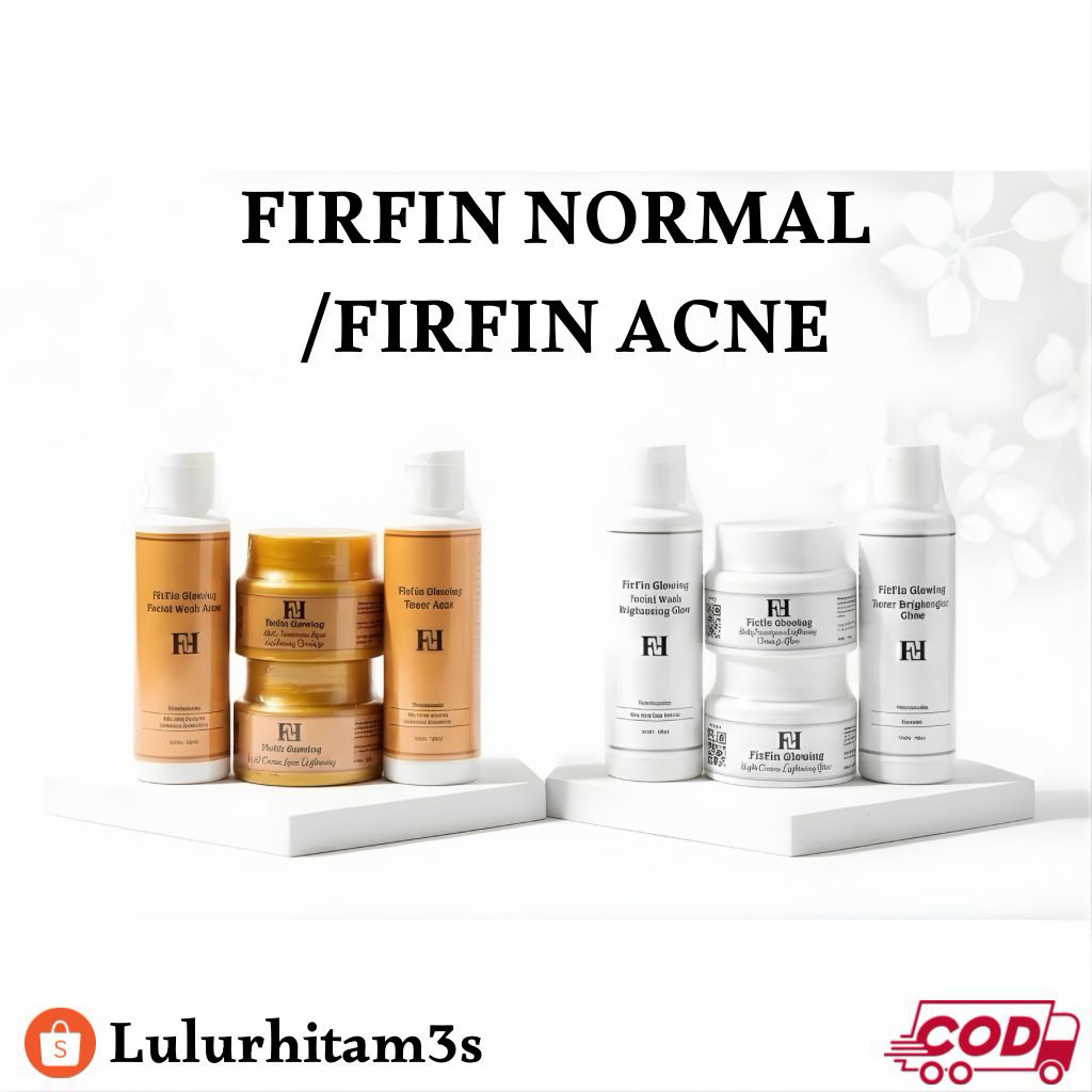 FIRFIN GLOWING KEMASAN BARU /FIRFIN ACNE/FIRFIN NORMAL