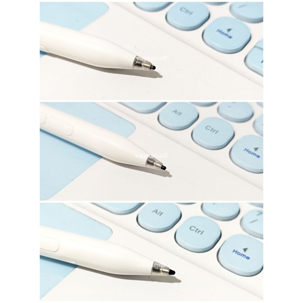 [Special Damping Tip] 3 Ujung Pena Pengganti Semi Transparan untuk Redmi/Poco/Focus Pen
