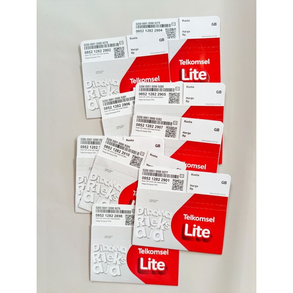 Kartu Perdana TELKOMSEL Segel (Wajib Inject Kuota)