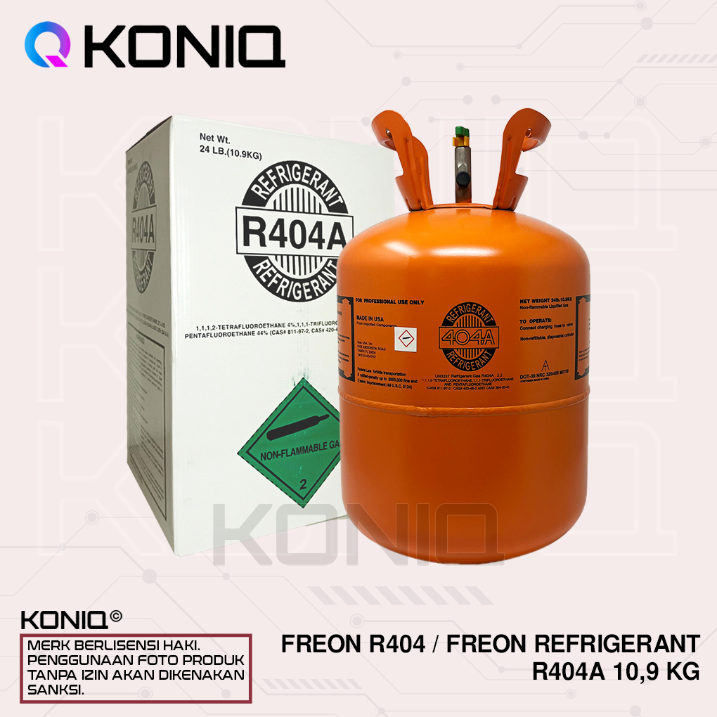 FREON R404 / FREON REFRIGERANT R404A 10,9 KG
