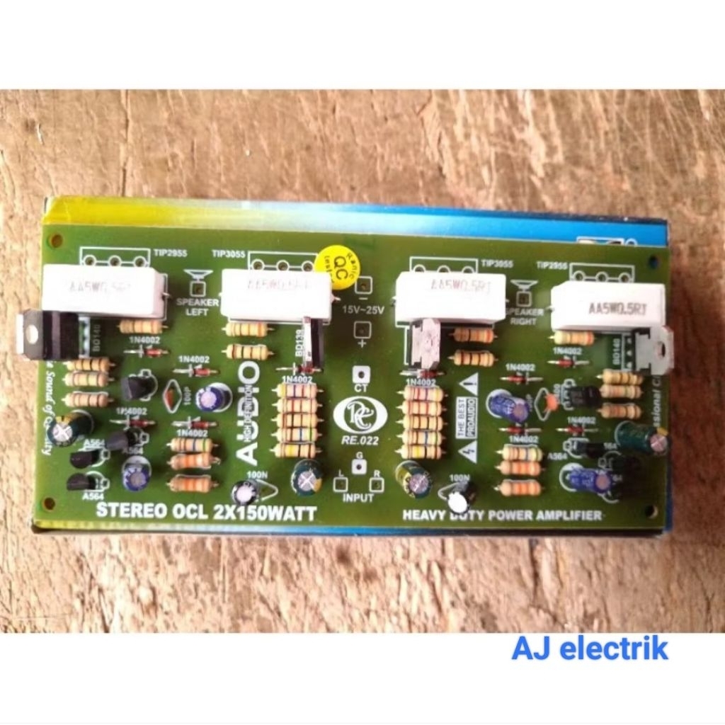 KIT Power Driver OCL Stereo Tip.41 Tip.42. 2x 150Whtat