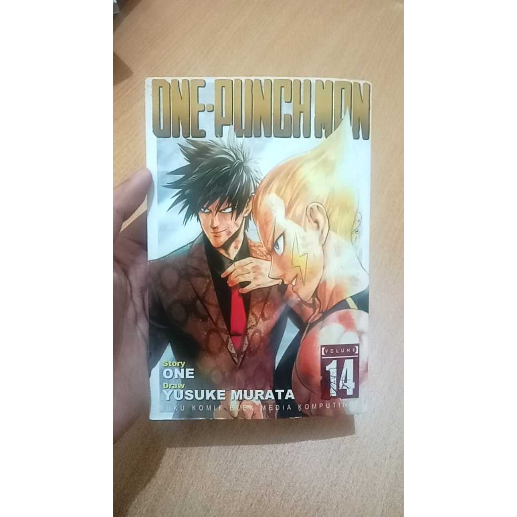 Komik One Punch Man 14 by Yusuke Murata - Manga Jepang Action