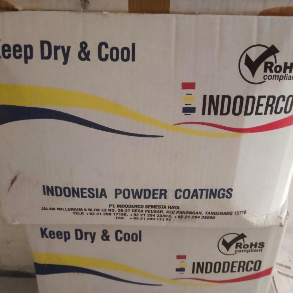 Bubuk Cat Powder Coating Merah glossy/red ferrari/ merah cabe 1kg