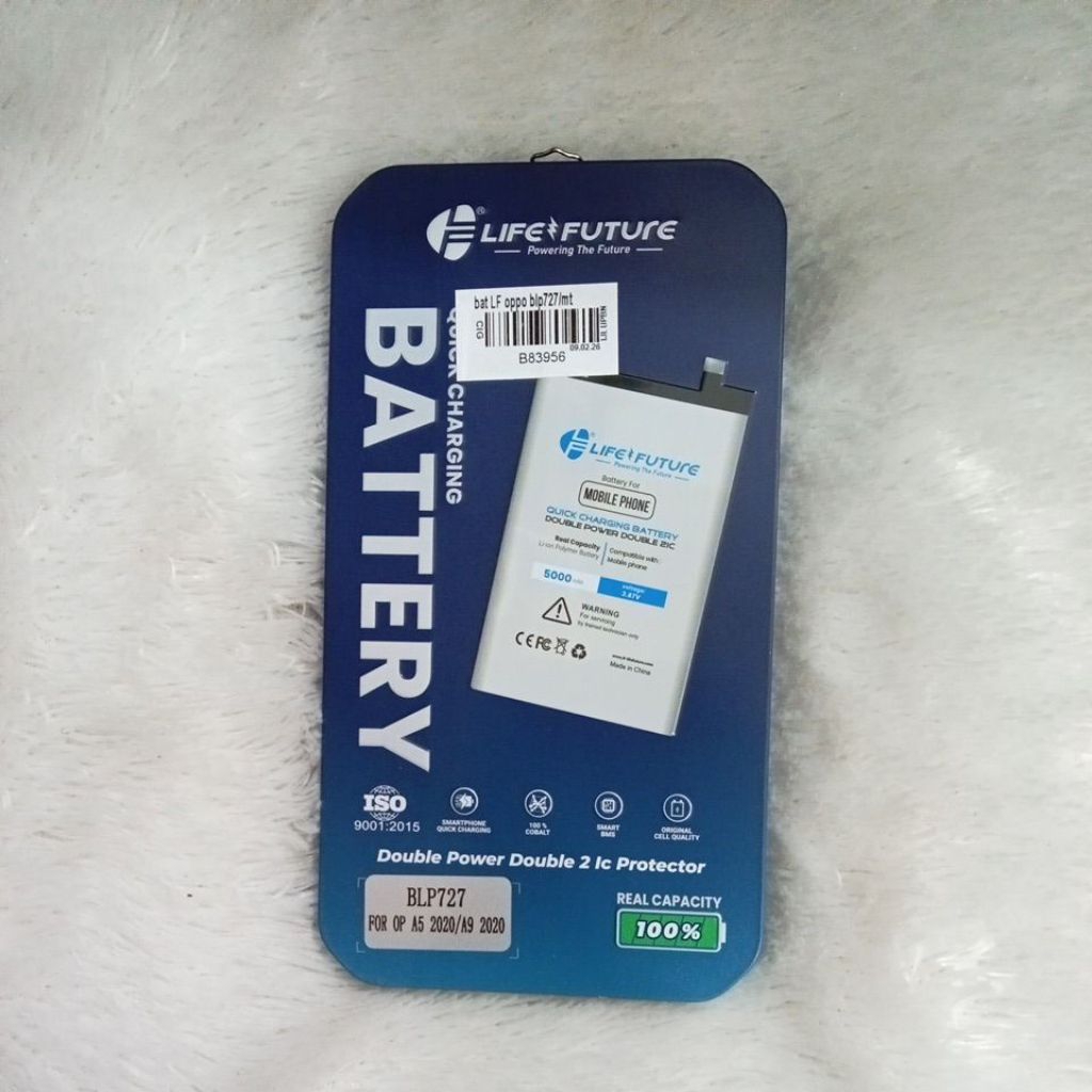 BATERAI OPPO BLP727 / A5 2020 / A9 2020 DOUBLE POWER LF