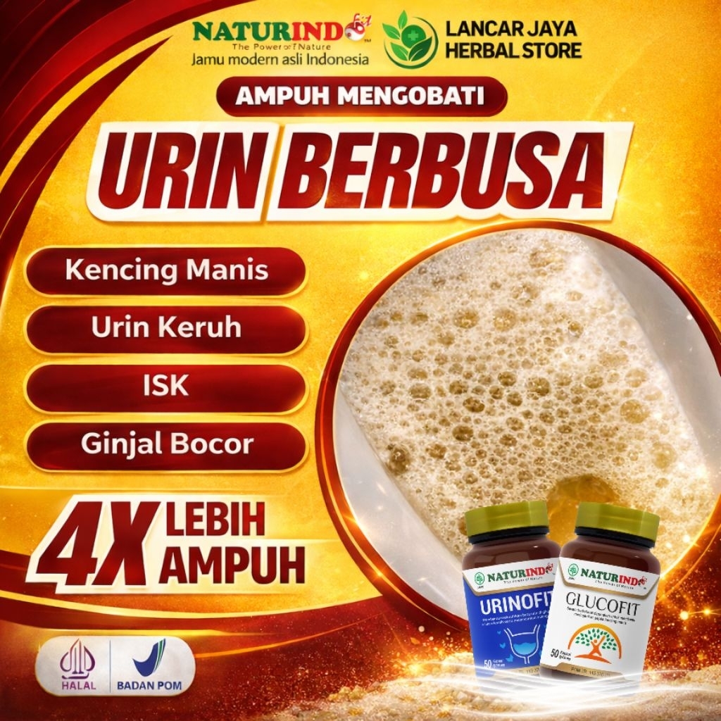 Obat Urin Berbusa Kencing Manis Isk Berbuih Urinofit Herbal Naturindo