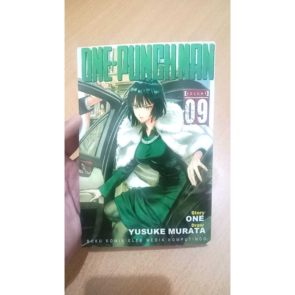 Komik One Punch Man 9 by Yusuke Murata - Manga Jepang Action