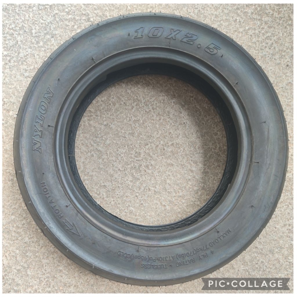 Ban Luar Scooter Listrik HX 10 x 2.5 Tubeless Ready Nylon