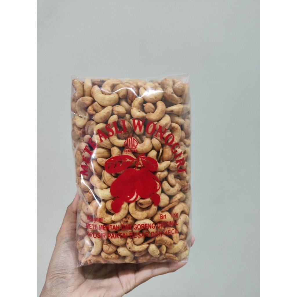 Kemasan 1kg Mede | Kacang Mede Matang | Kacang Mede Goreng | Kacang Mede Asli Wonogiri