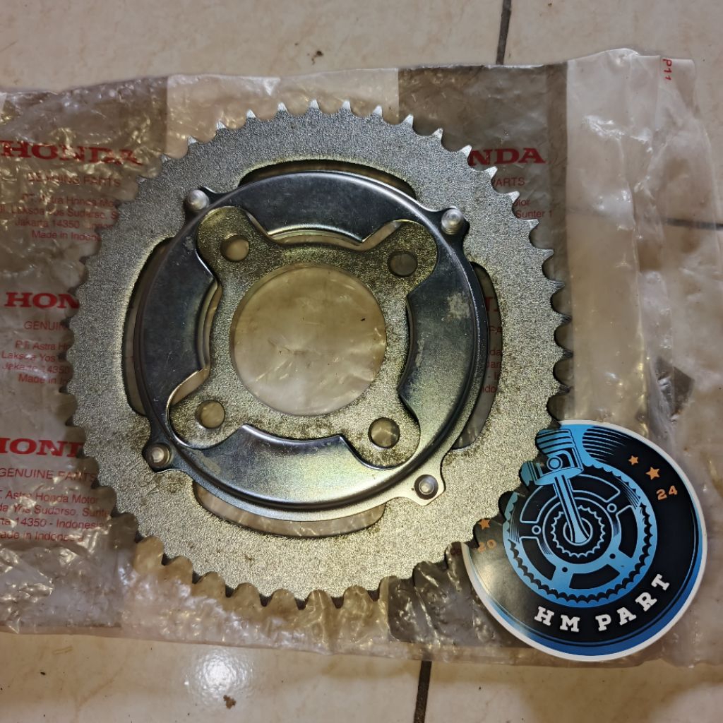 41200 KEH 900 ger gir gear belakang Honda GL pro newtech Megapro lama Primus original  46HF original