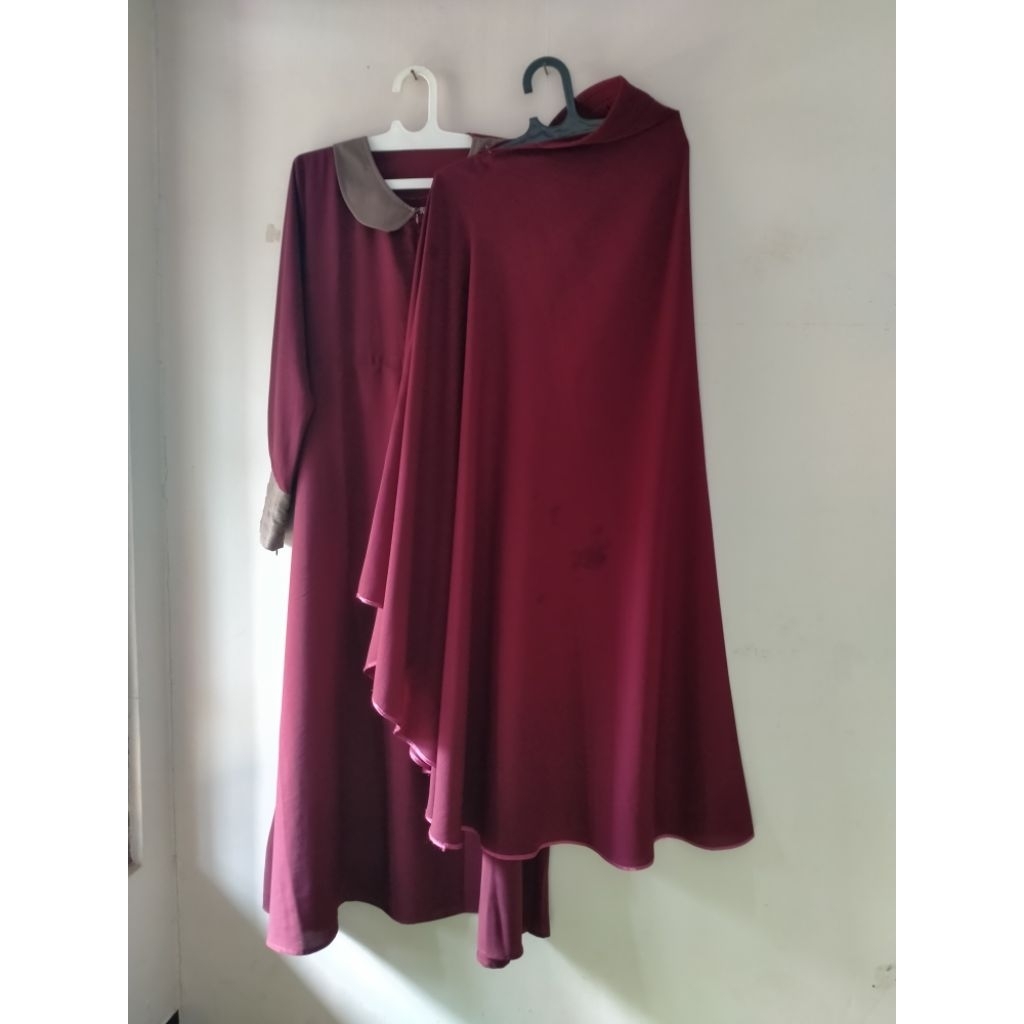 PL GAMIS SET HIJAB  LD 96 PB 130  (bekas)
