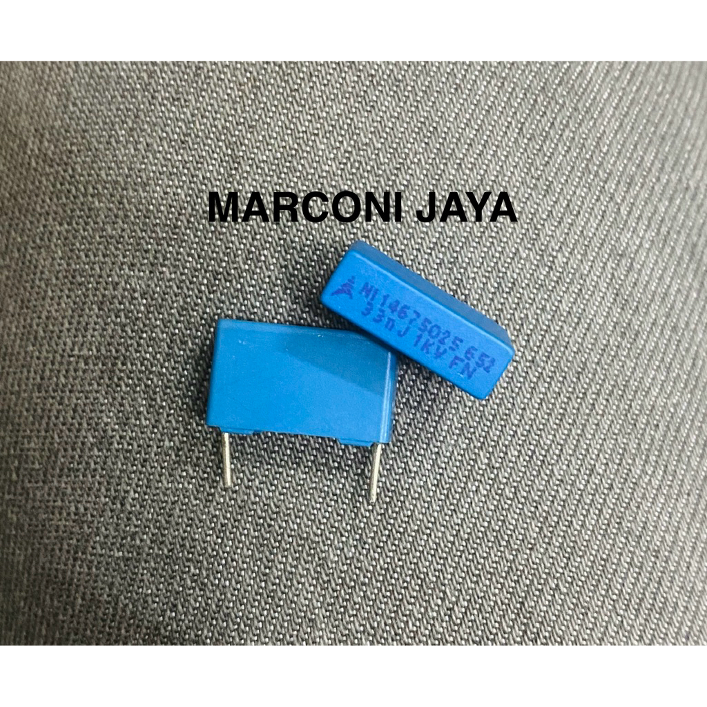 Capasitor MKP 33n 1KV 0,033uf 1000Volt Biru