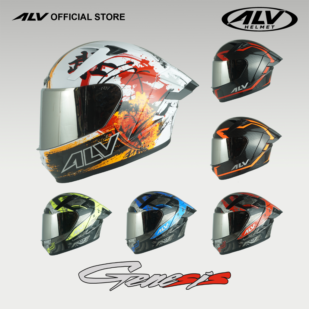 ALV Genesis Motif - Helm Full Face