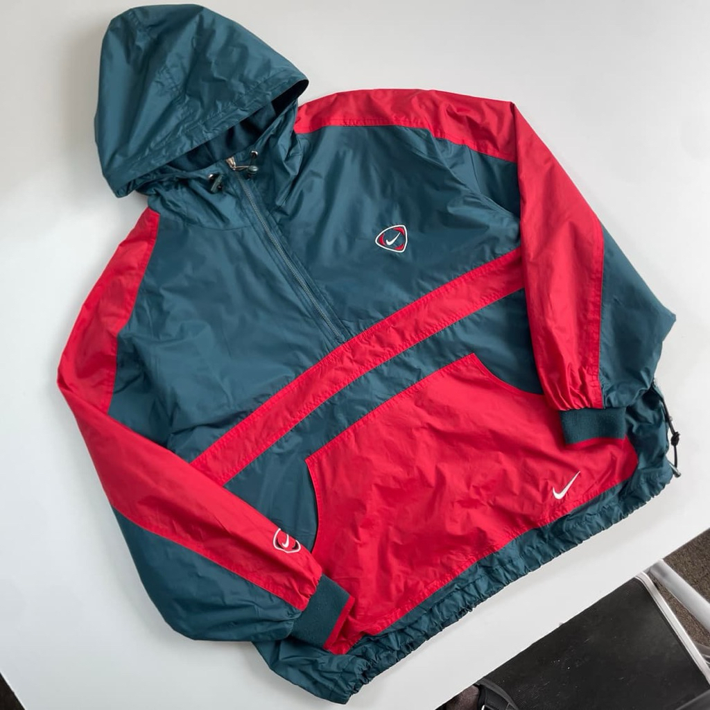 Windbreaker Nike Premier Vintage 90s Logo Multicolor