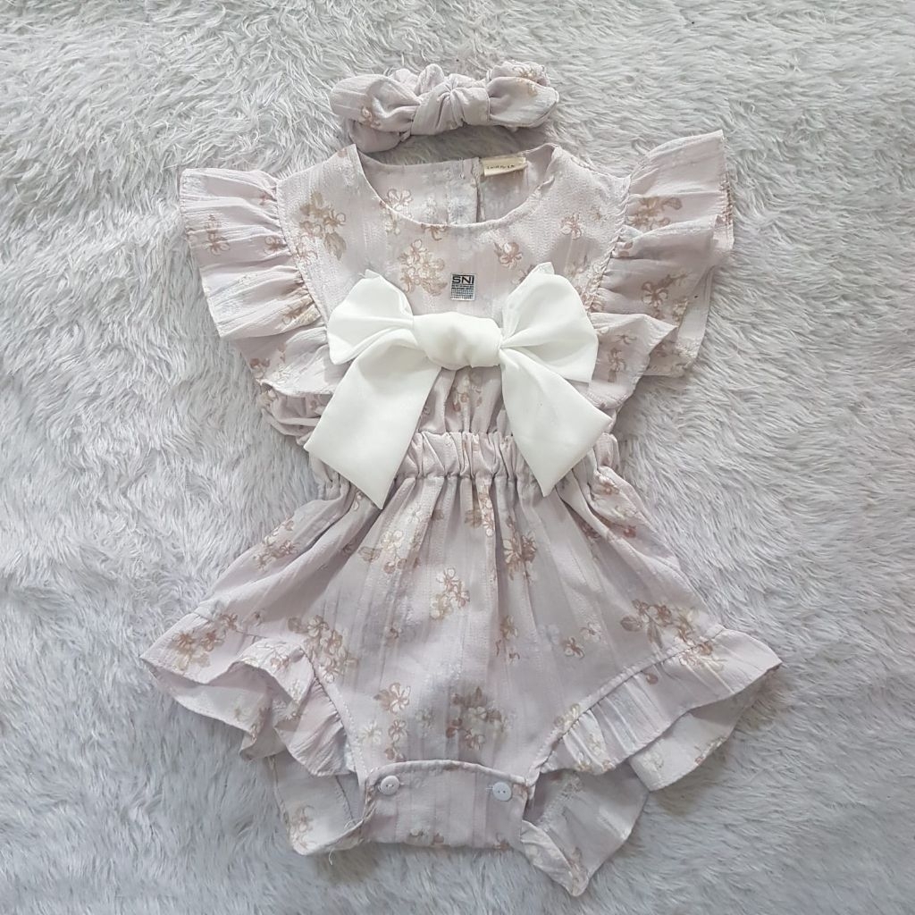 Baju Bayi Tabitha Jumpsuit Set