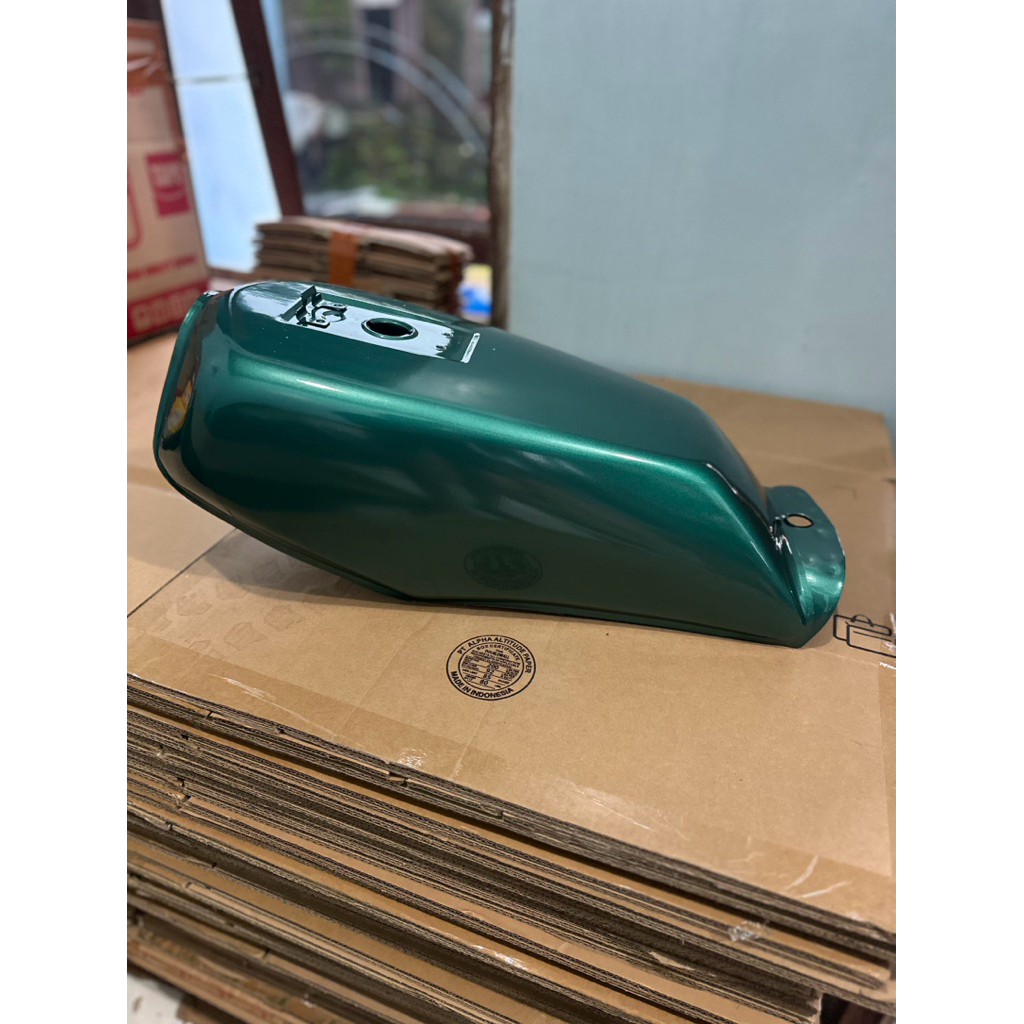 TANGKI RX KING FULL TANGKI ASSY RX KING WARNA HIJAU BOTOL COPY ORIGINAL