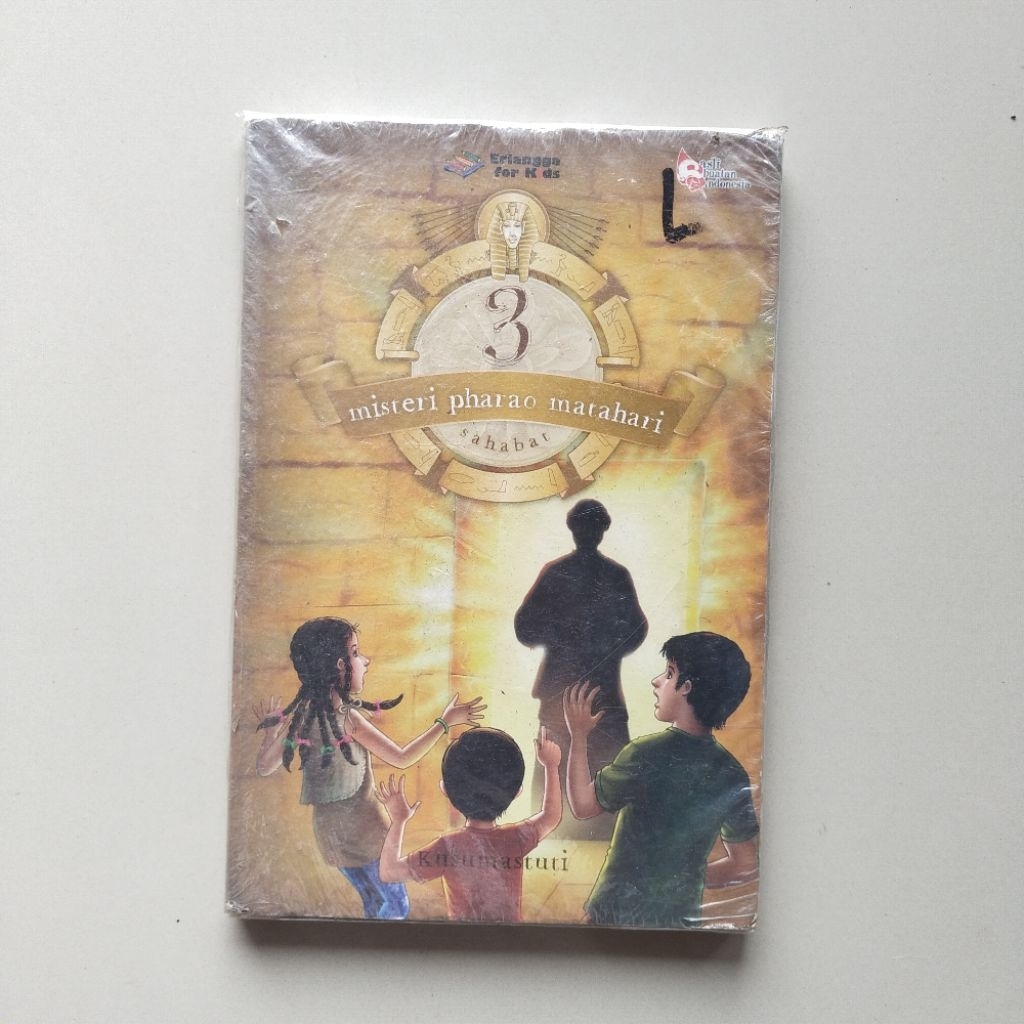 Buku Anak, Erlangga for Kids MISTERI PHARAO MATAHARI Sahabat - Kusumastuti