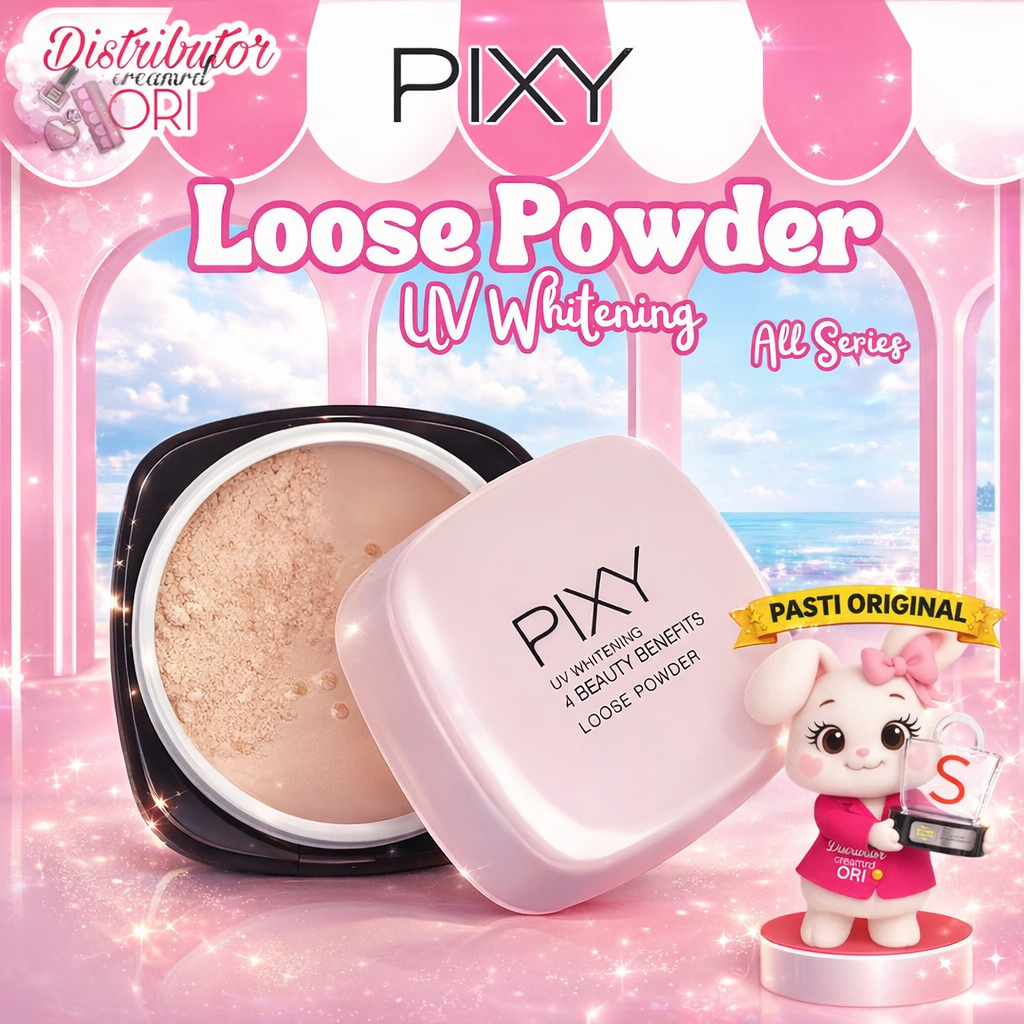 PIXY Loose Powder 4 Beauty Benefit | Bedak Tabur Make Up 12g | BPOM