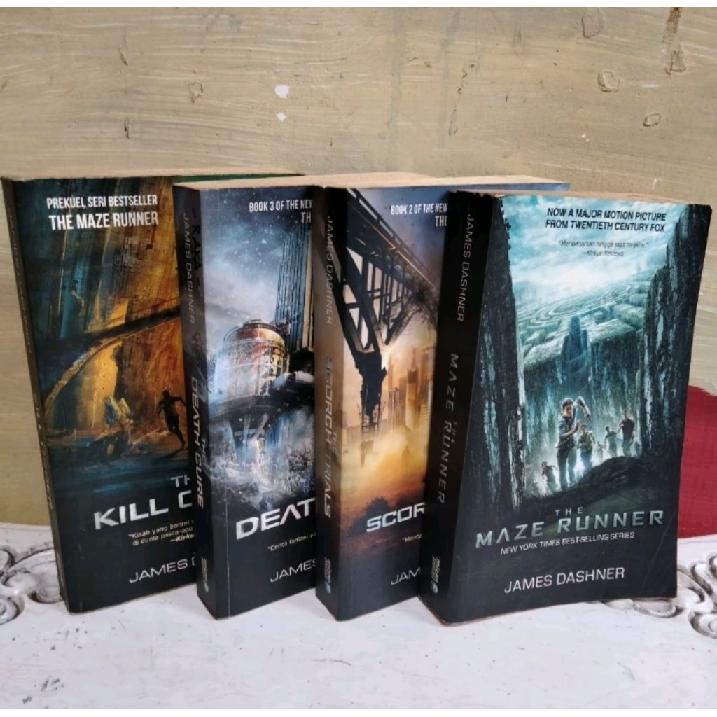 Serial Maze Runner (Set 4 Buku)