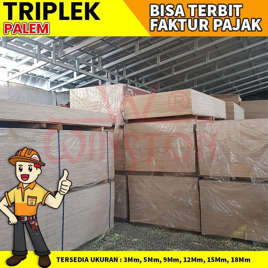 TERMURAH TRIPLEK / MULTIPLEK / PLYWOOD MERANTI TRIPLEK PALEM / COMBI / UTY A/ BUKAN UTY B