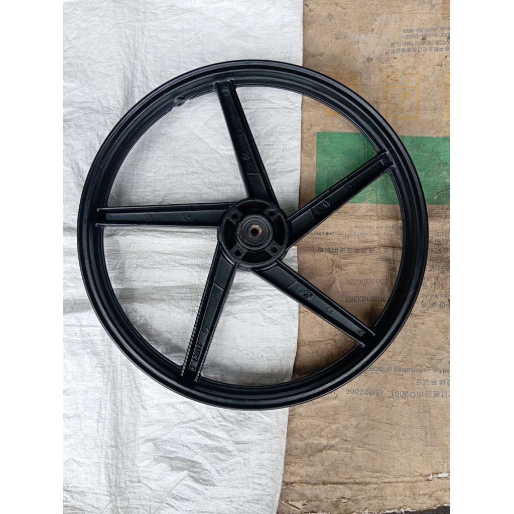 velg bintang bagian depan sujuki smash Revo Shogun 110 satria 2  tax second non ori
