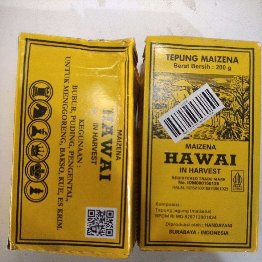 Tepung maizenaku  Hawai