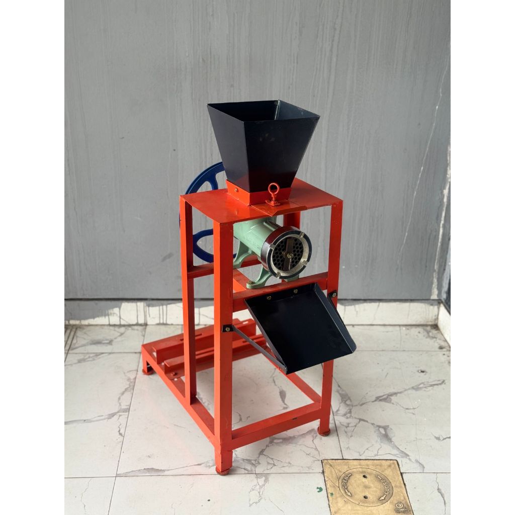 Mesin Cetak Pelet Horizontal - Gilingan Daging Bumbu Kacang Sambal
