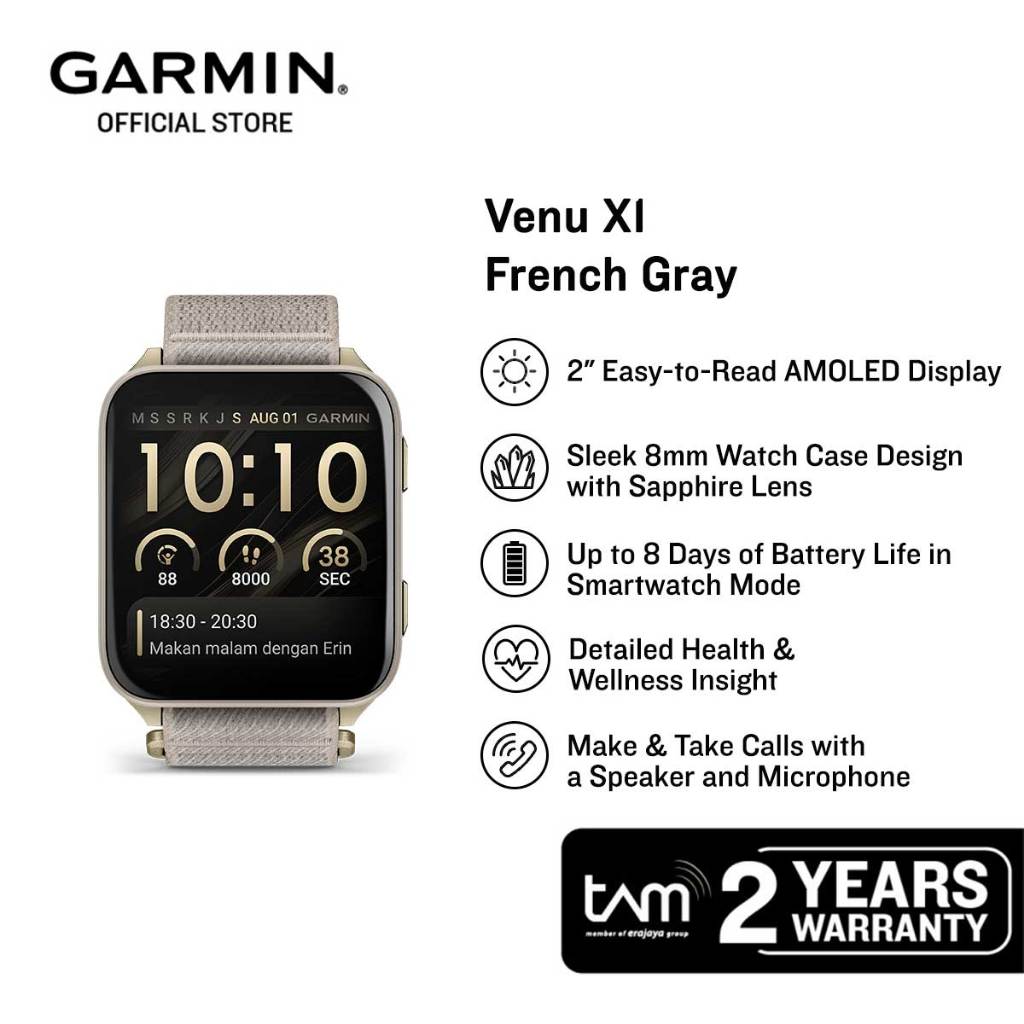 Garmin Venu X1 - French Gray