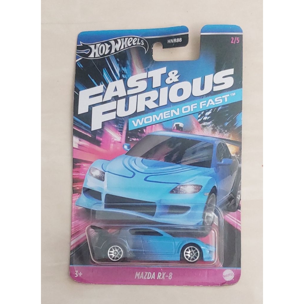 Hotwheels Fast & Furious Mazda Rx 8