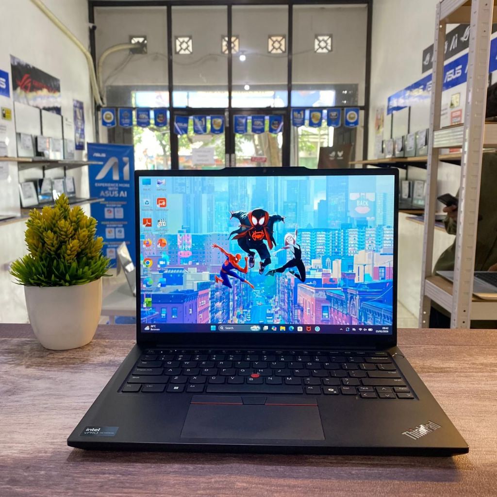 Promo Laptop THINKPAD E14 - RAM 32GB/ SSD 512GBN NVMe - Core Ultra 7 Berkualitas Termurah