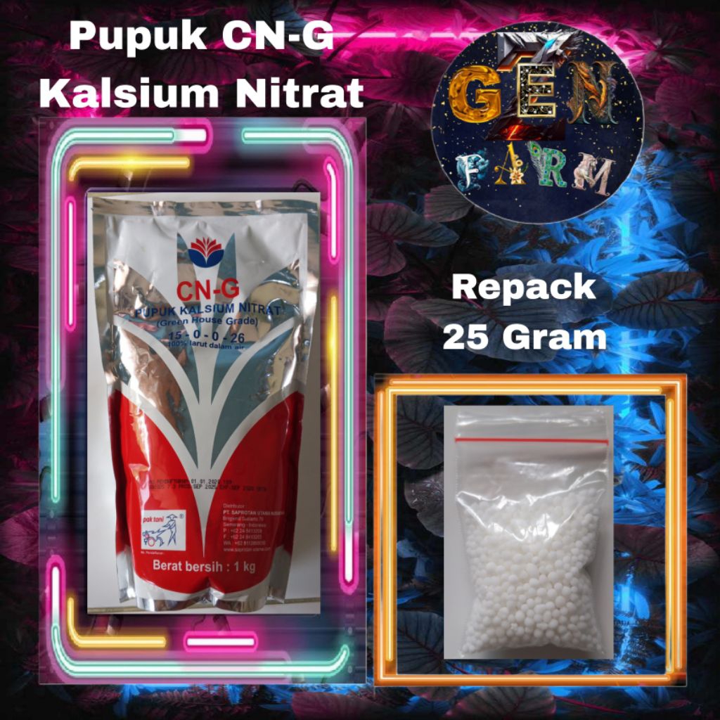 Pupuk CNG Repack Pupuk CNG Pak Tani Pupuk Kalsium Nitrat CN-G