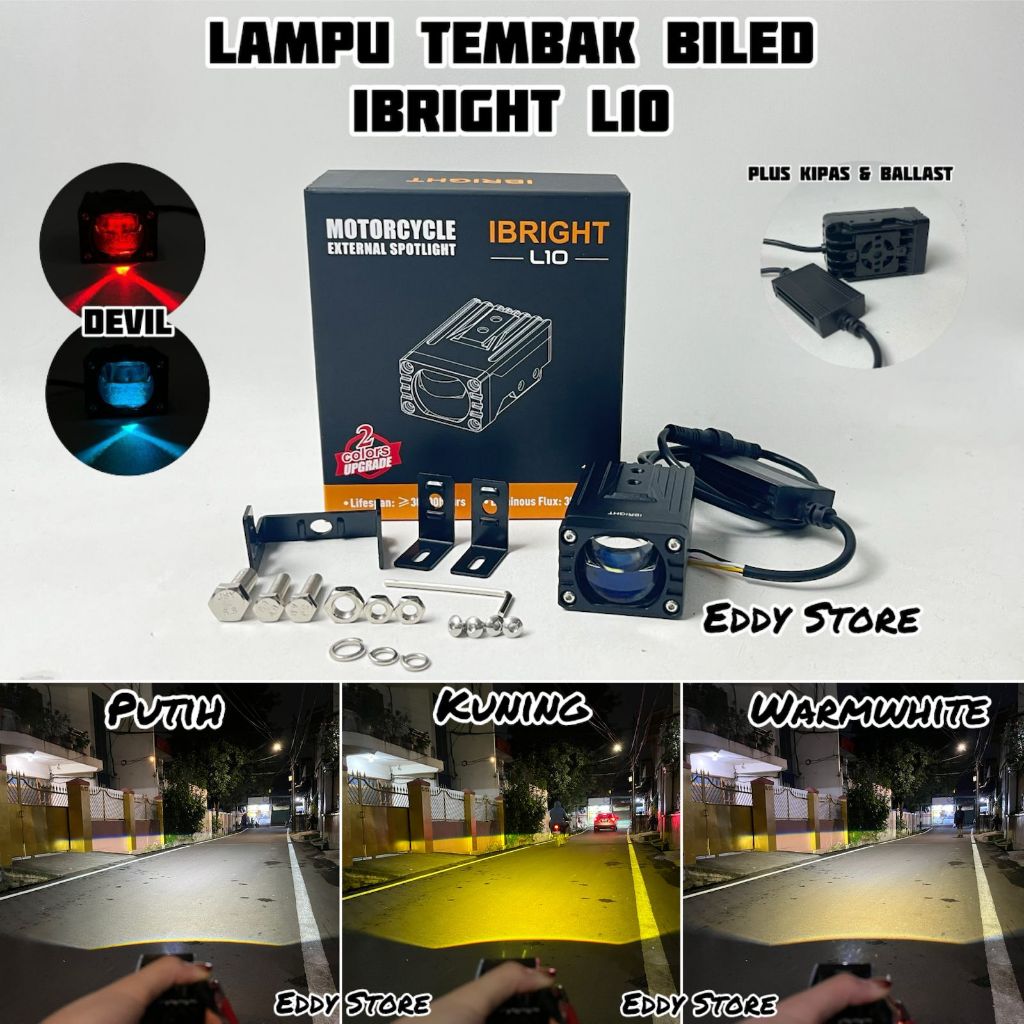 IBRIGHT L10 - Lampu Tembak Biled