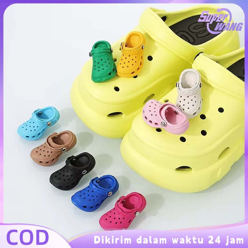 3pcs Hiasan Buat Sendal Crocs Aksesoris Sandal Kodok Jibitz Sandal Crocs Tempelan Sendal Kodok