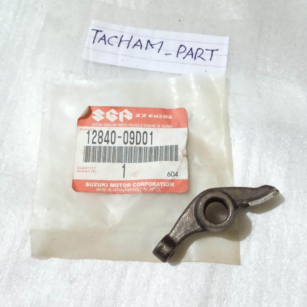 12840-09D01 Original Suzuki Genuine Parts Rocker Arm Valve Comp Shogun 110 Shogun110 Ori SGP