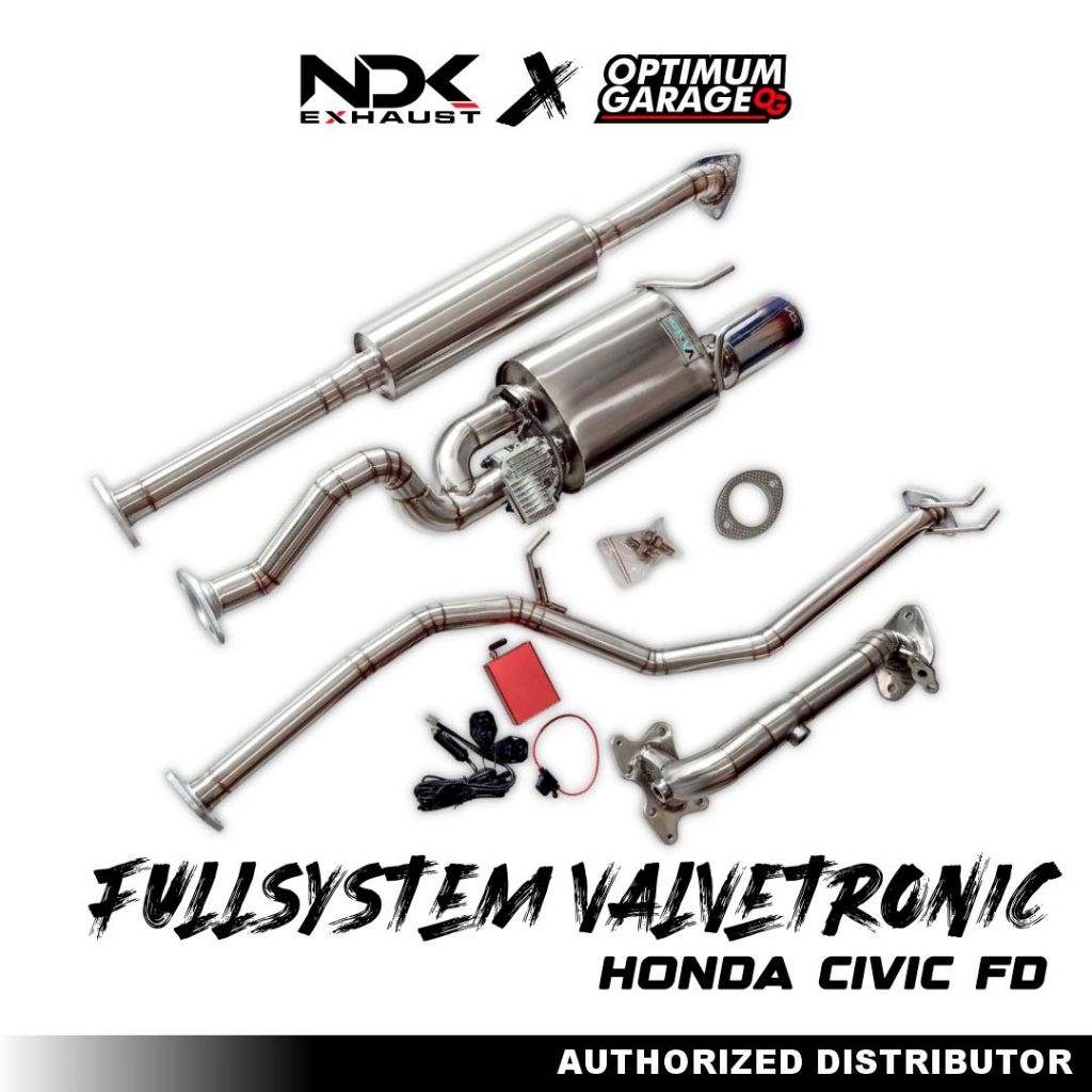 FULL SISTEM PNP VALVETRONIC  NDK EXHAUST MOBIL ERTIGA