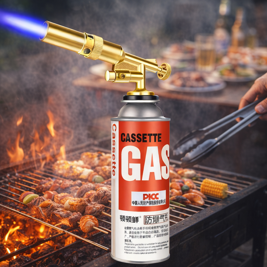 Flame Gun Gas Torch Blow / Pemantik Api Elektrik Torch Kepala Las Manual Kuningan Ricas Dual Api Kep