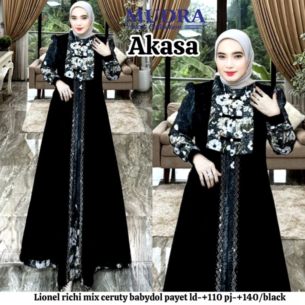 Gamis Askara Lionel Richis Mix Ceruty Babydoll
