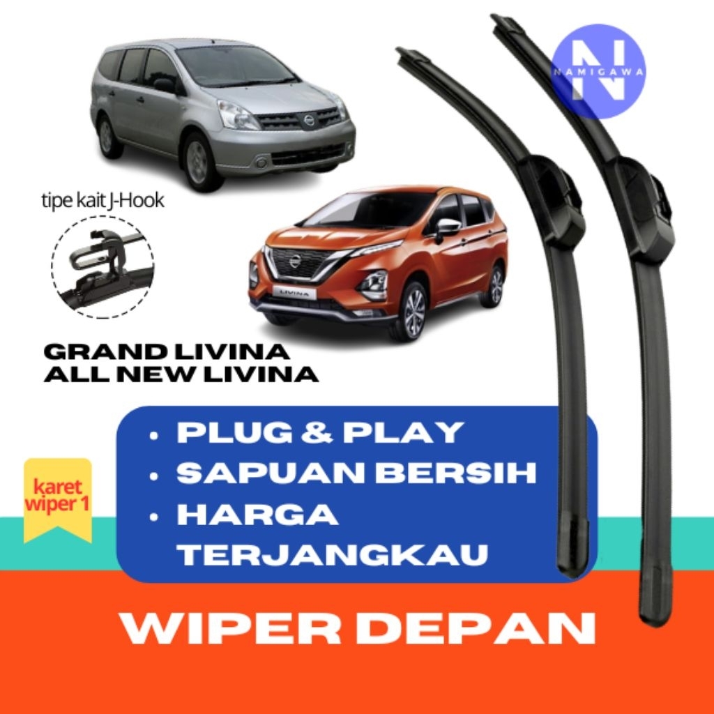 WIPER LIVINA DEPAN 2006 WIPER LIVINA 2019