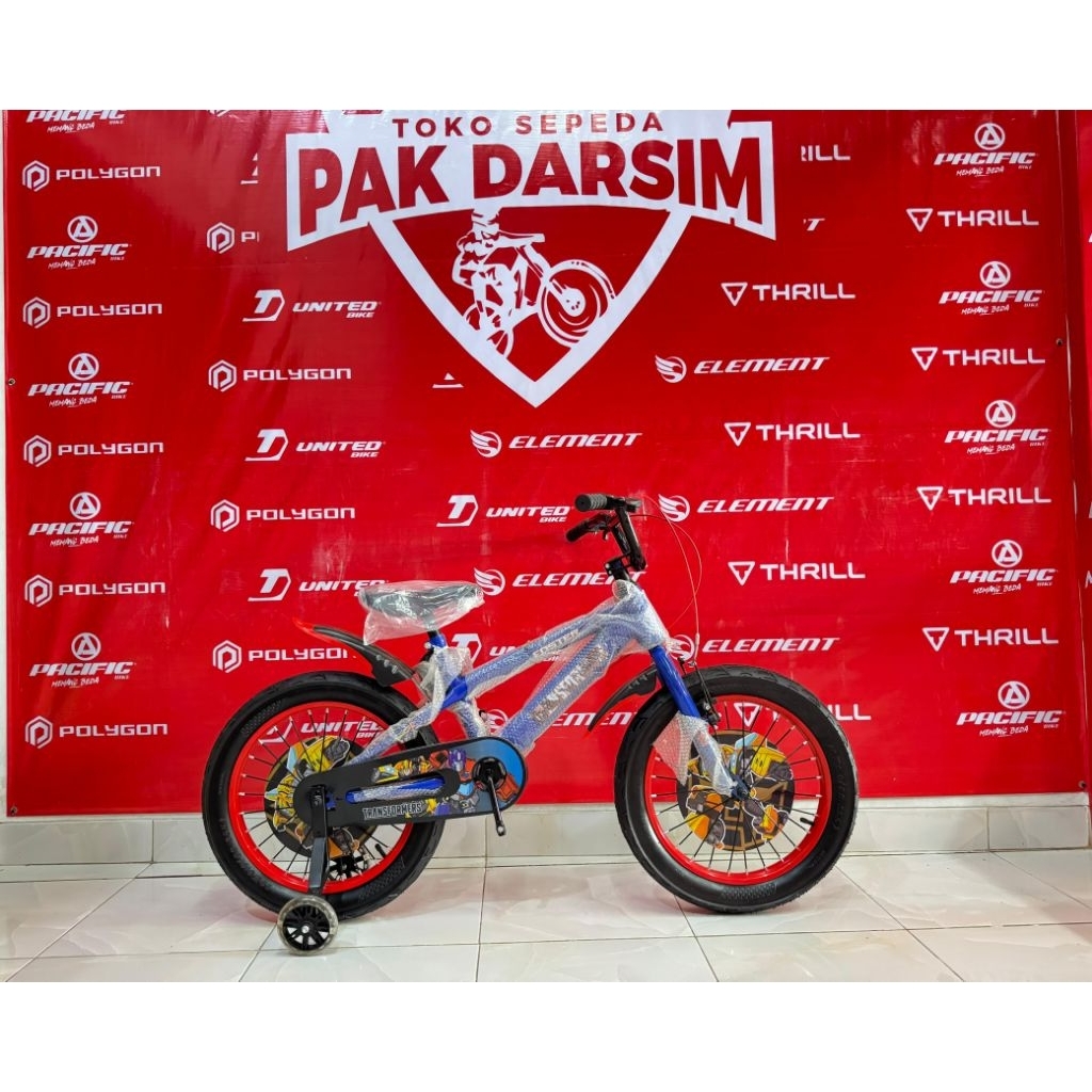 Sepeda BMX 18 inc Foster ban besar