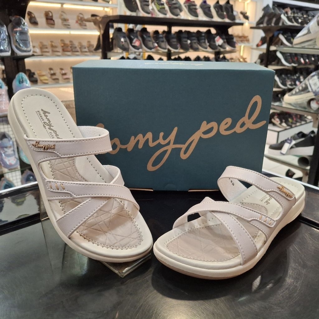 HOMY PED Sandal Wanita | Jihan N 36 | Krem