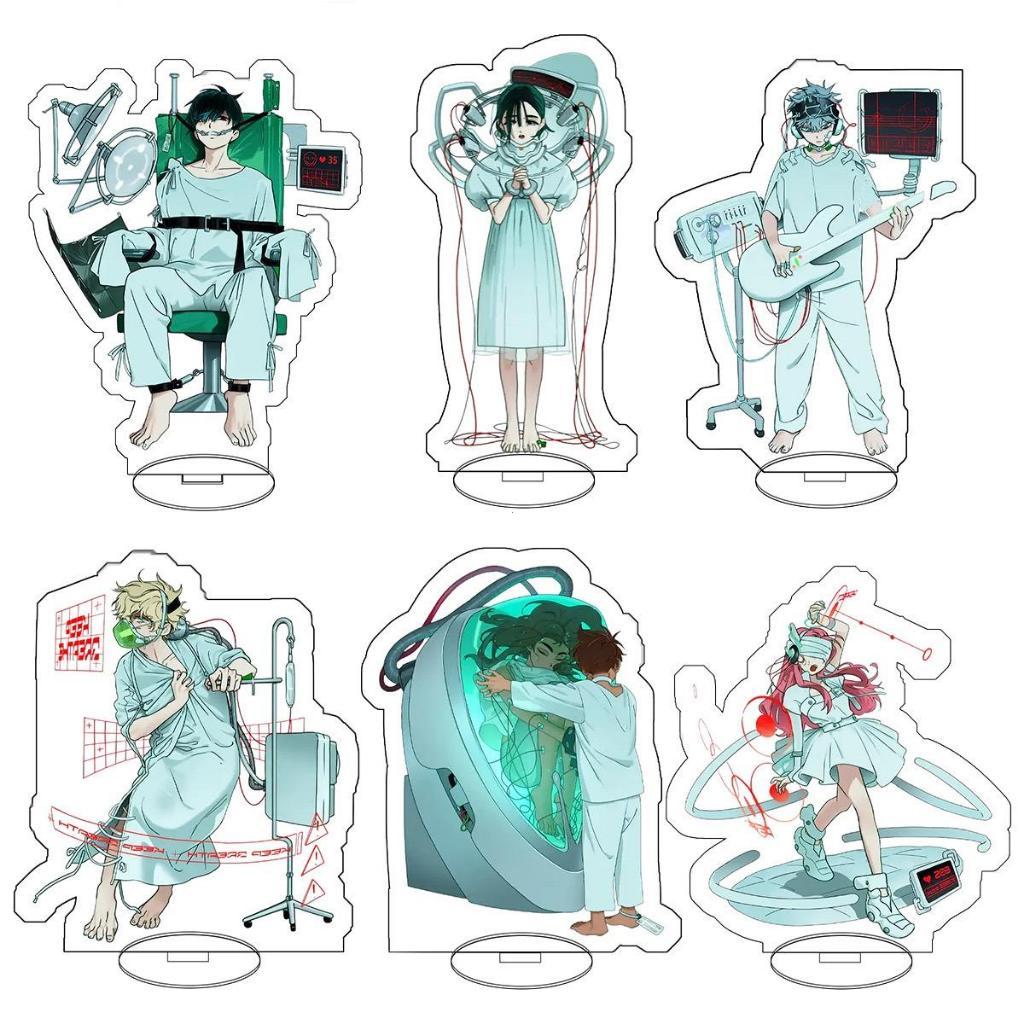 Alien Stage Anime Peripheral Acrylic Standee MiziSua Creative Campus Desktop Ornament Hadiah