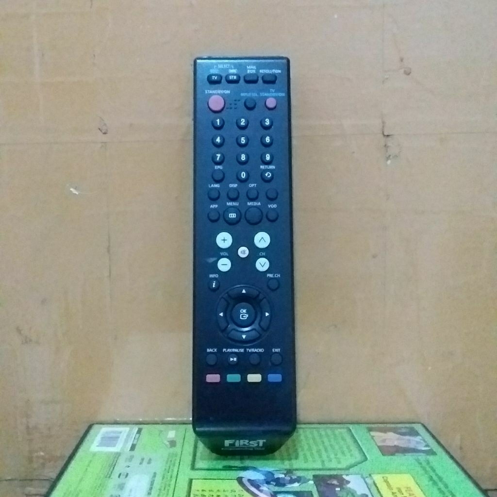 REMOTE TV STB FIRST MEDIA ORIGINAL