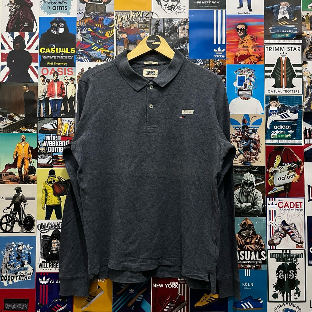 Long Sleeve / Polo Shirt / Rugby Shirt / Vintage / Second / TOMTOM