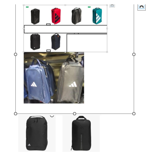 ADIDAS GOLF SHOE BAG MEN'S