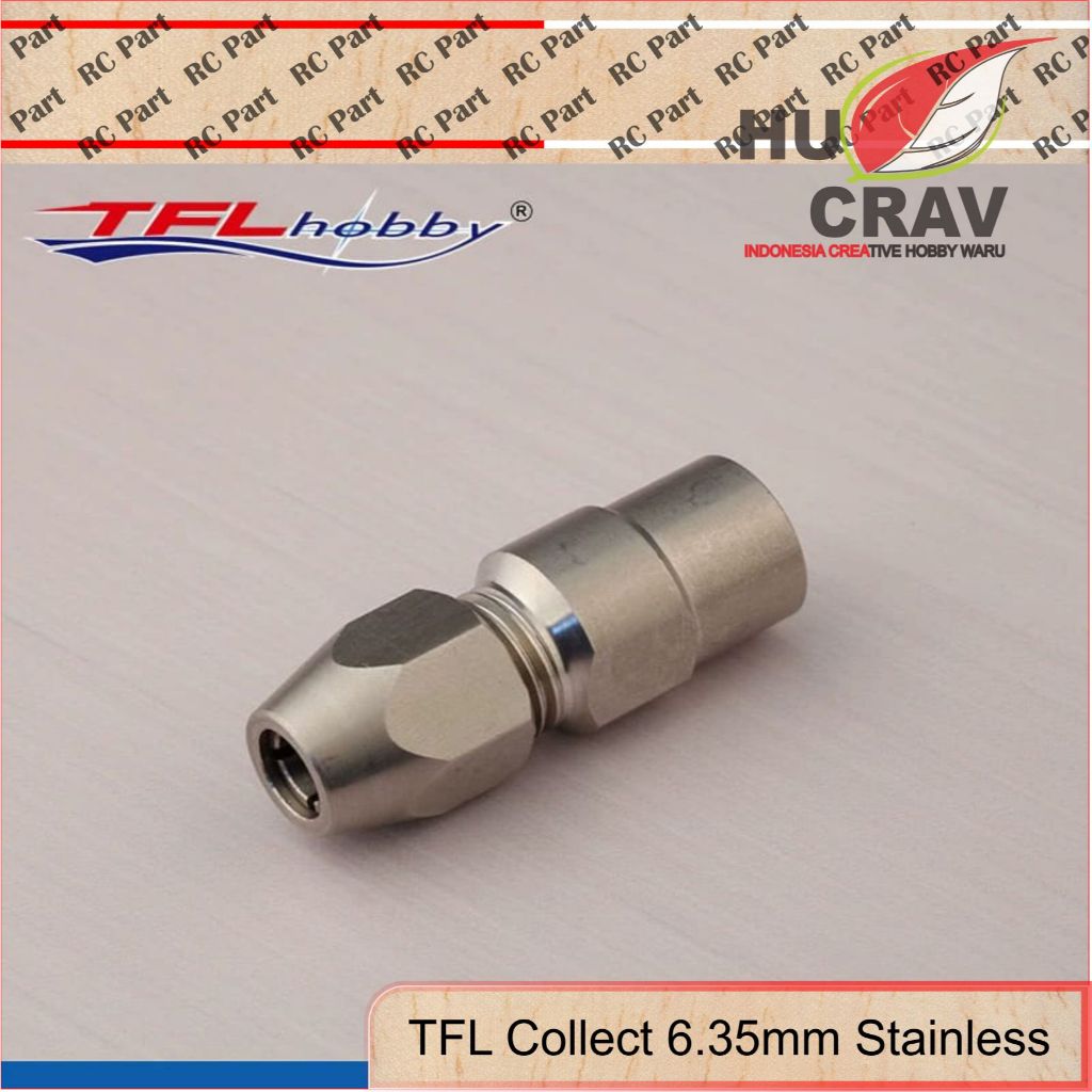 TFL Collect 6.35mm Stainless RC Boat Engine Gasolin Zenoah 26cc - 30cc - 32cc G 320 PUM