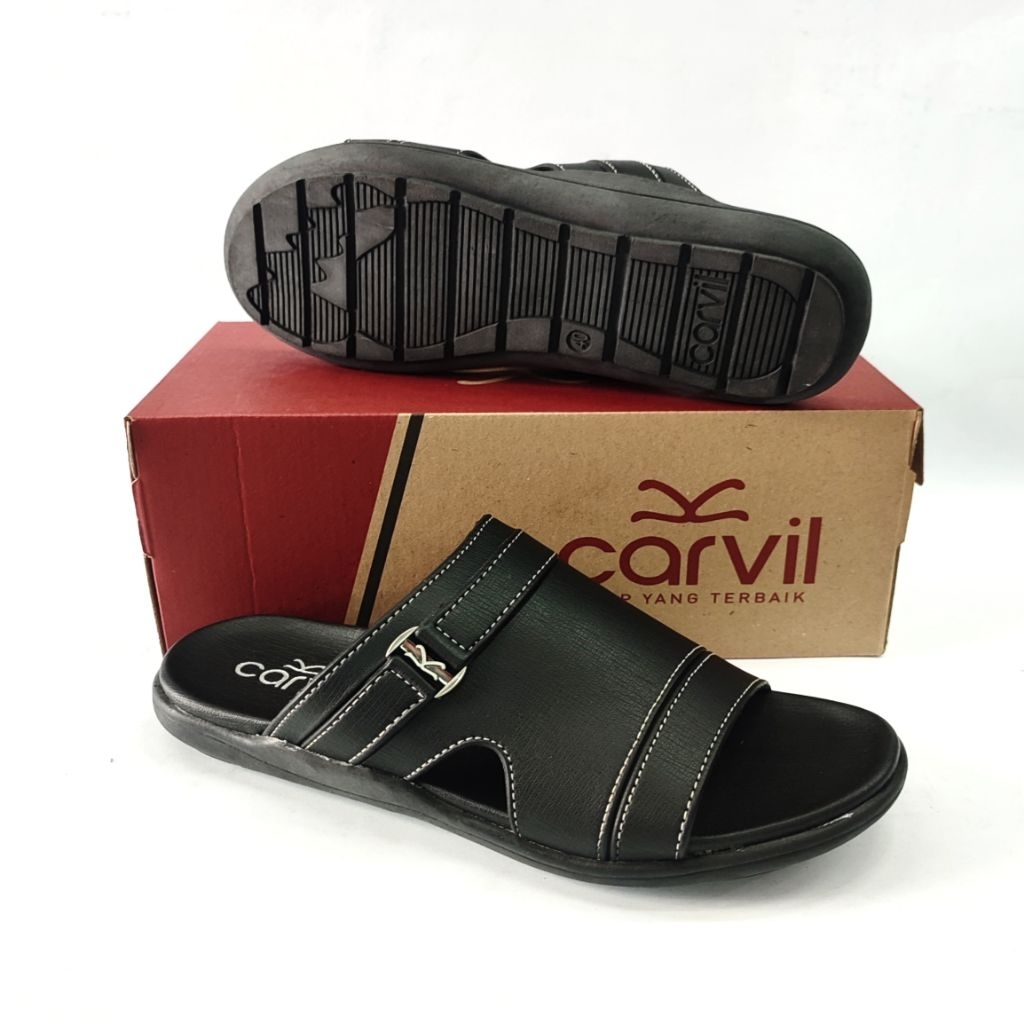 Sandal Carvil Coventry 03-Sandal Selop Casual Pria Dewasa