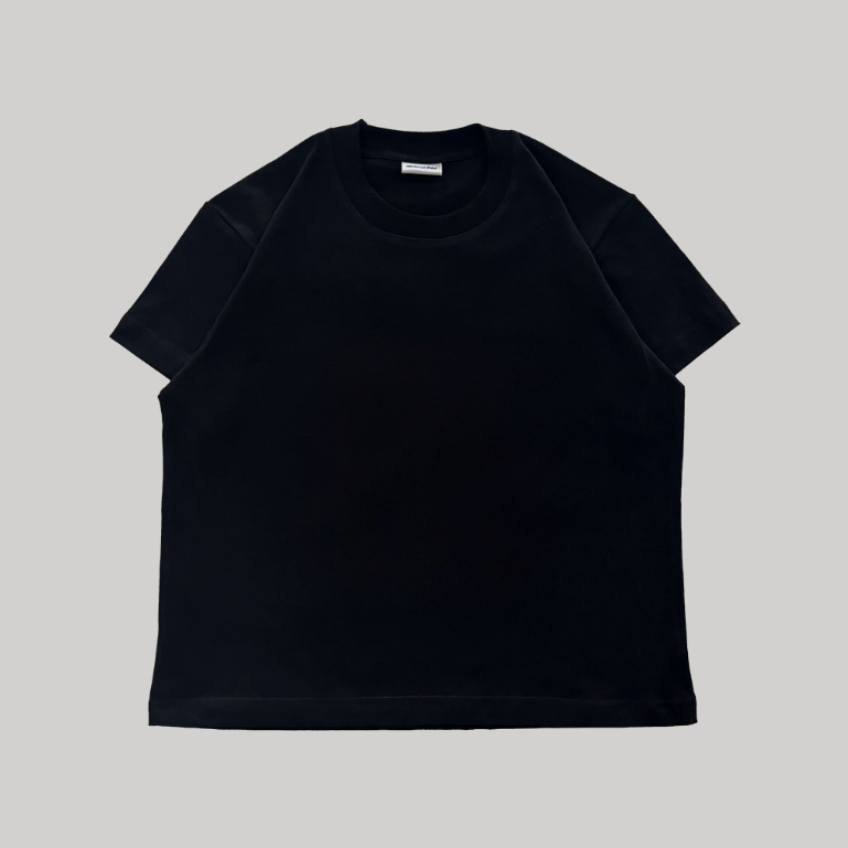 All Around Faded - Fitted Tee Black