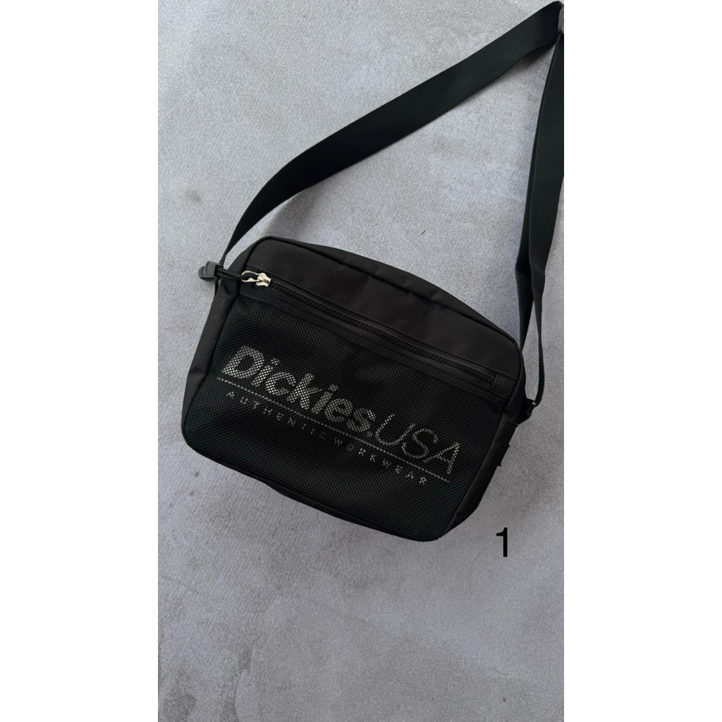 Dickies SP Logo Shoulder Bag Black