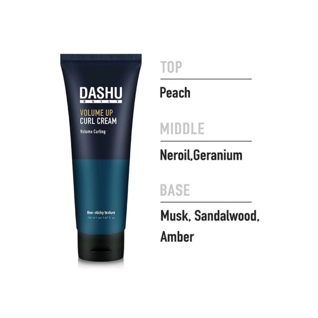 Dashu Volume Up Curl Cream / Dashu Super Hard Curl Cream